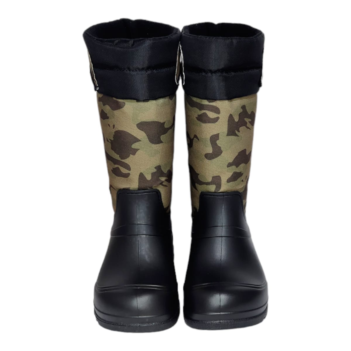 Botas De Lluvia Greenbox 1201 Diseño Militar Para Niño.