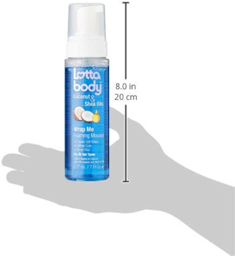 LOTTA BODY ESPUMA PARA EL CABELLO Para definir rizos y eliminar el frizz.