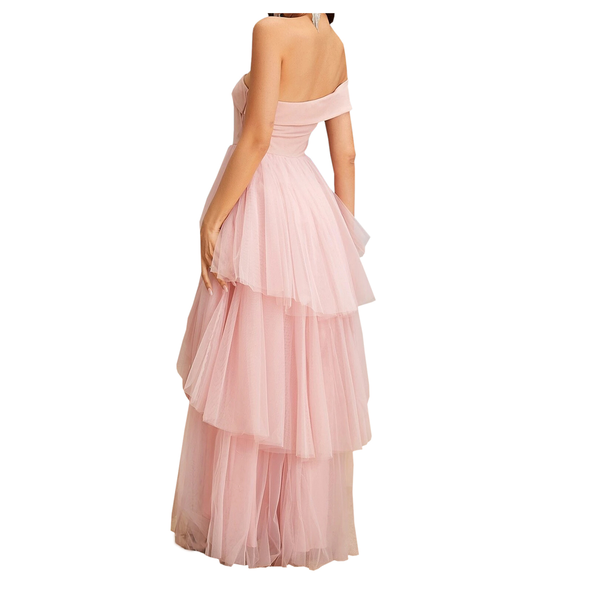Vestido Fiesta Playa Graduación Elegante Dama Honor Mujer