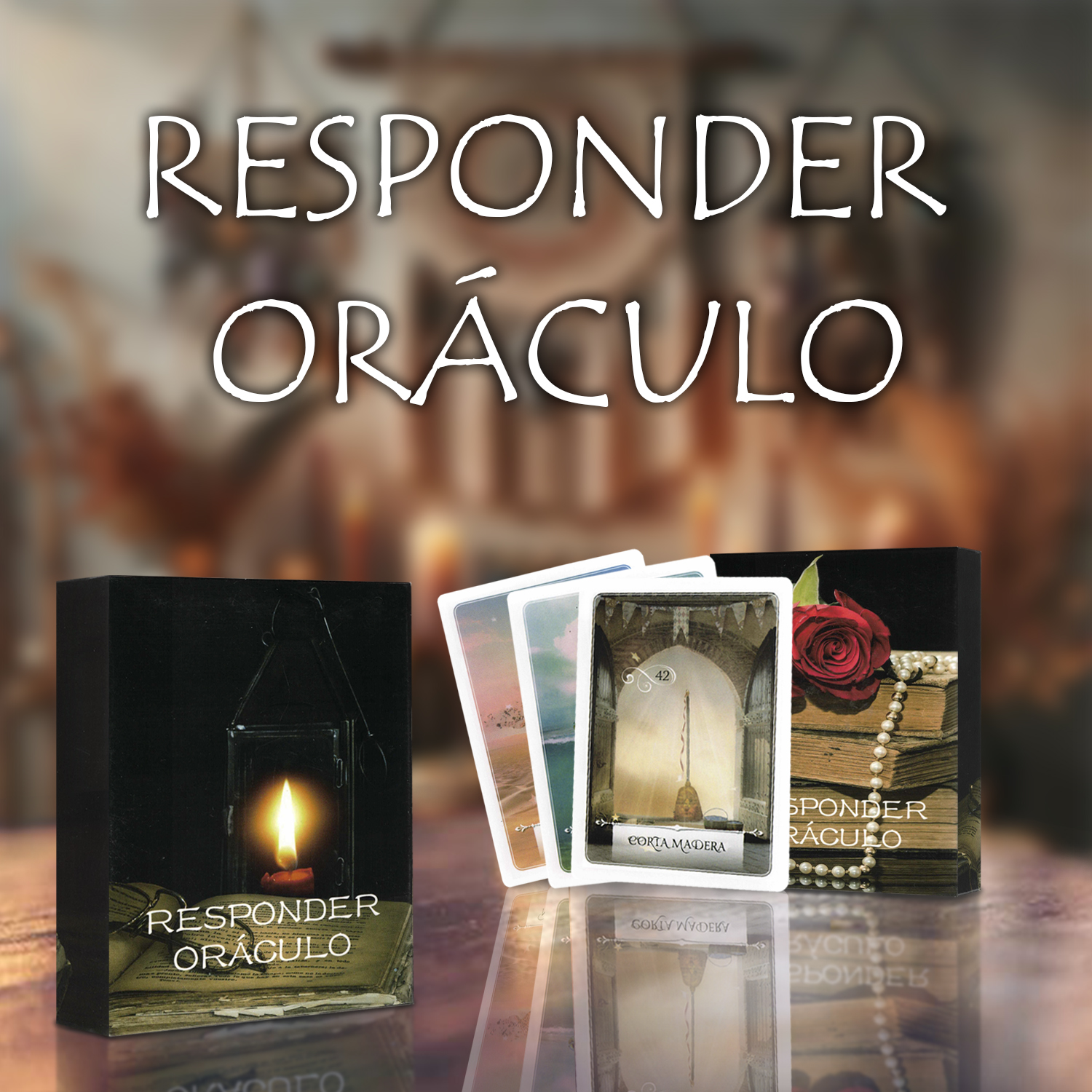 Oráculo de la sabiduría 52 Cartas Conexión Espiritual.