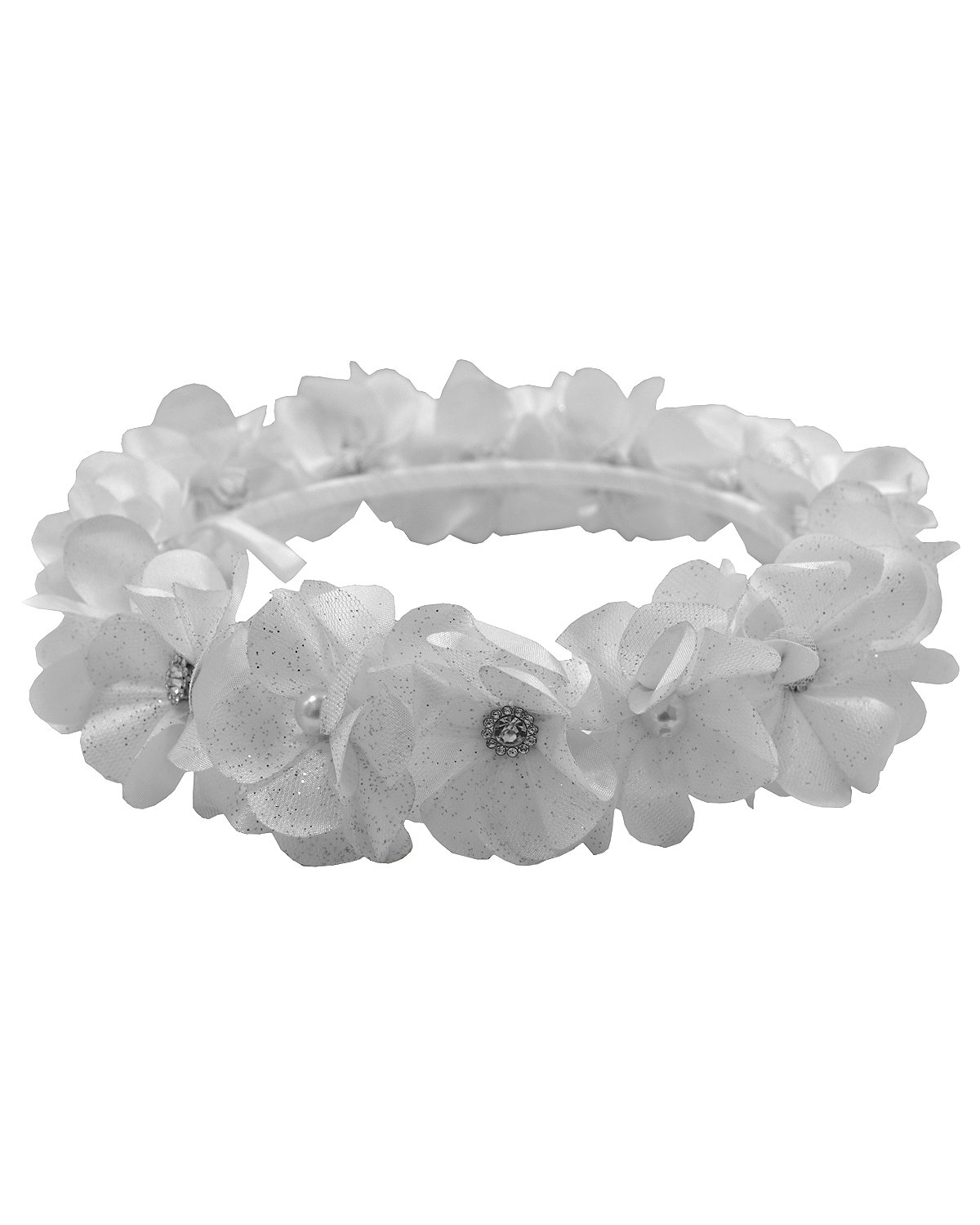 Tiaras Diademas Corona De Flores Para El Cabello Niña.