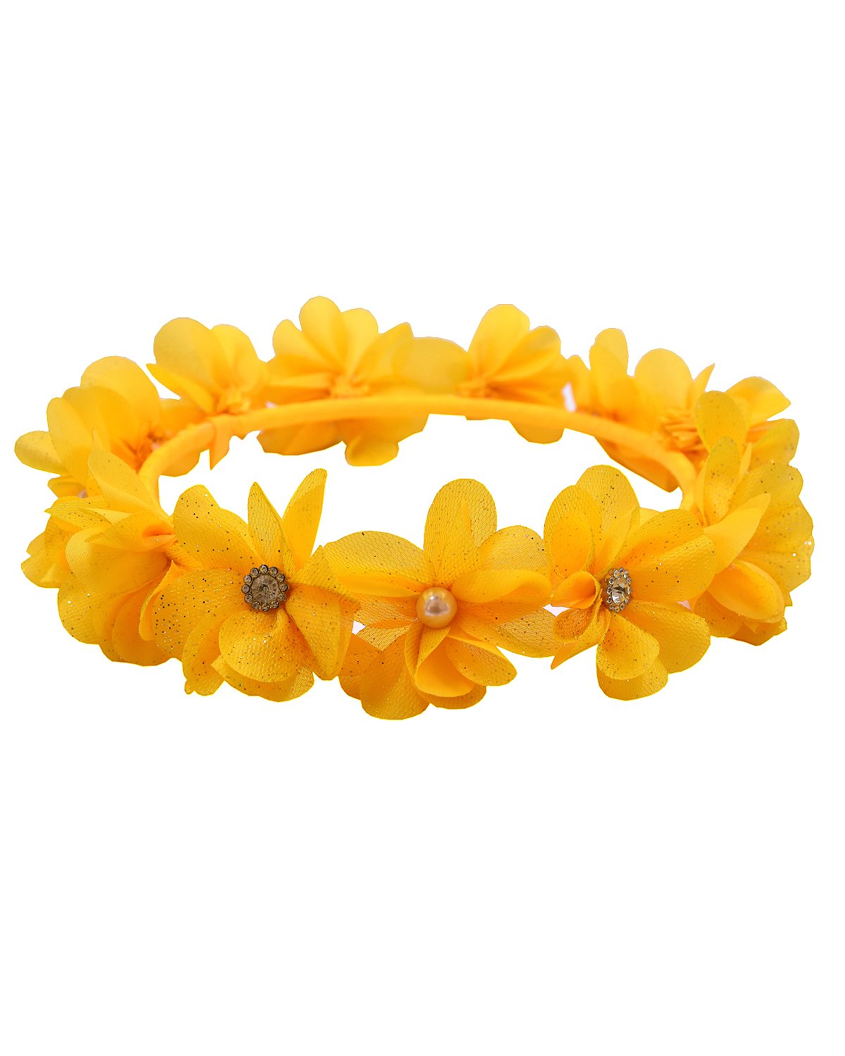Tiaras Diademas Corona De Flores Para El Cabello Niña.