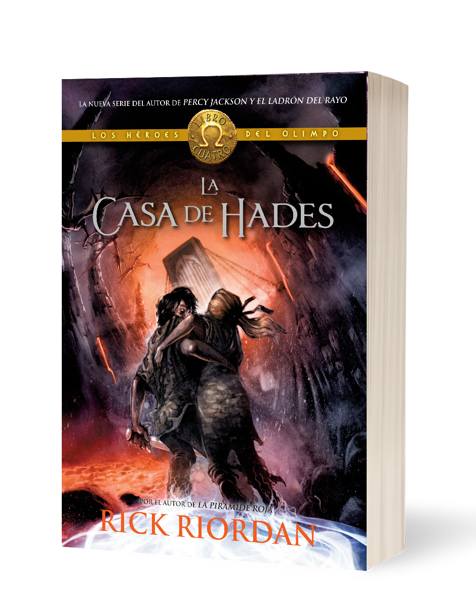 Libro La casa de Hades Autor Rick Riordan.