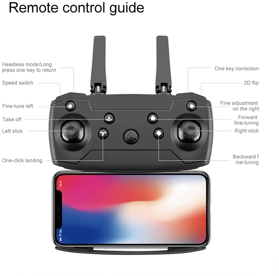 Dron E58 PRO con doble cámara  4k.