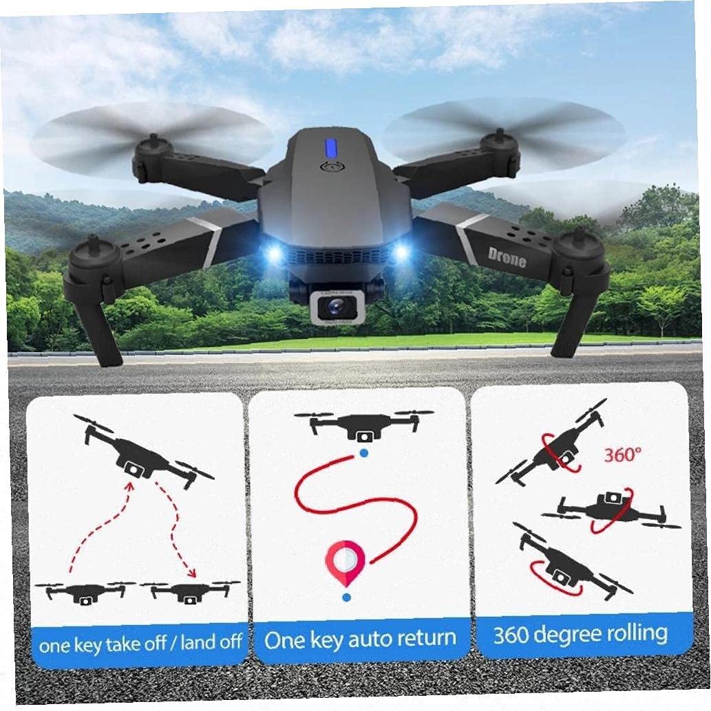 Dron E58 PRO con doble cámara  4k.