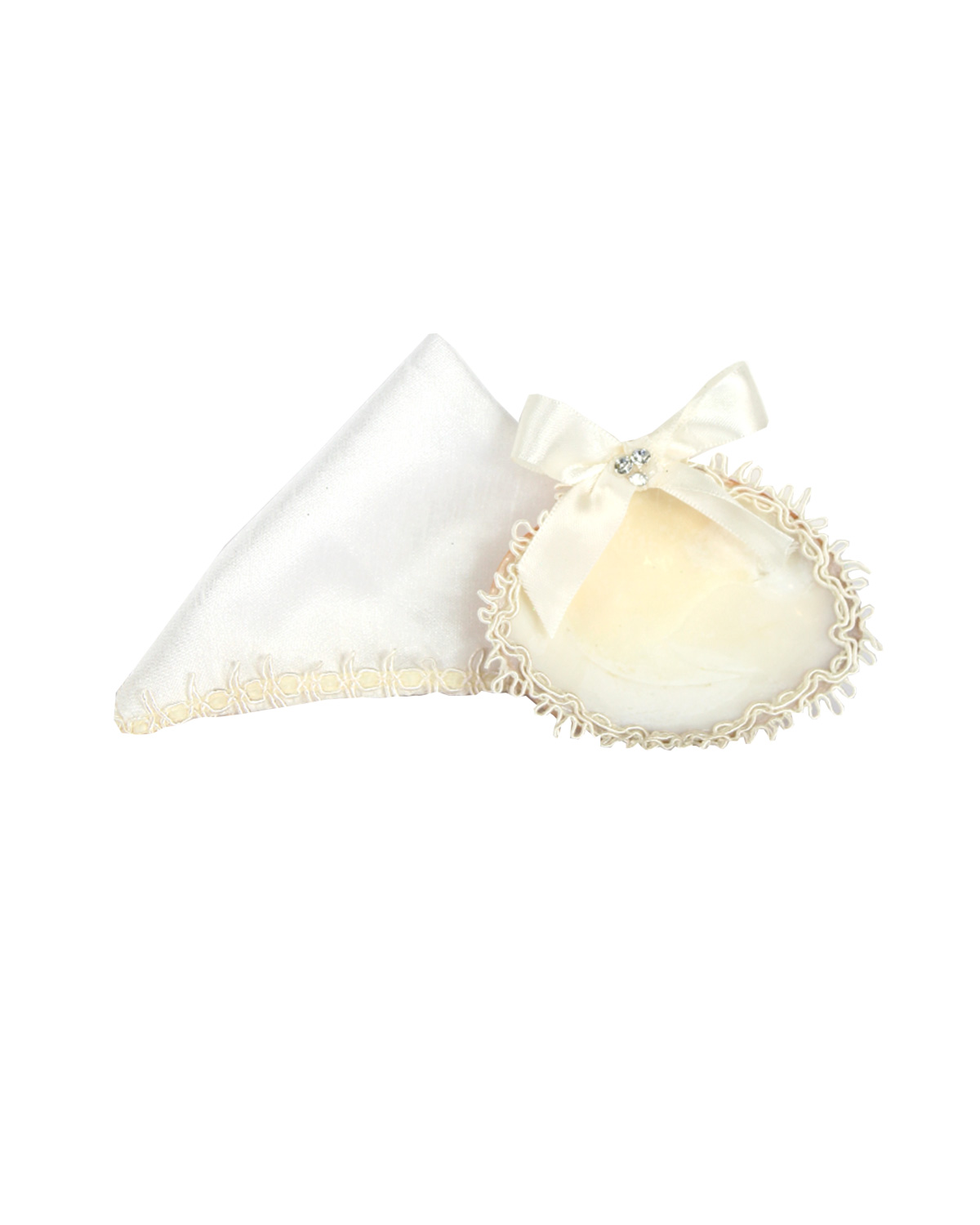 Set Vela Bautizo Para Niña y Niño Kit Concha Toalla Angelito.