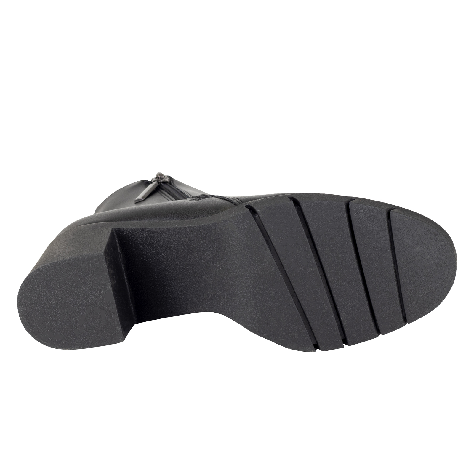 Botines De Tacón Negro Mujer Semivestir 24801 Lady Paulina .
