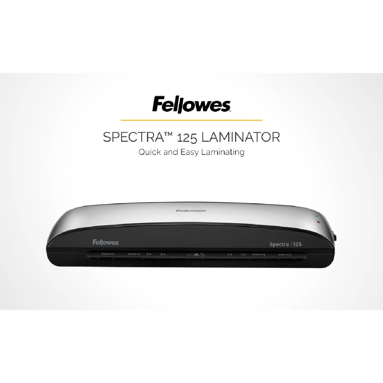 ENMICADORA FELLOWES SPECTRA 125 USO LIGERO COLOR GRIS-NEGRO.