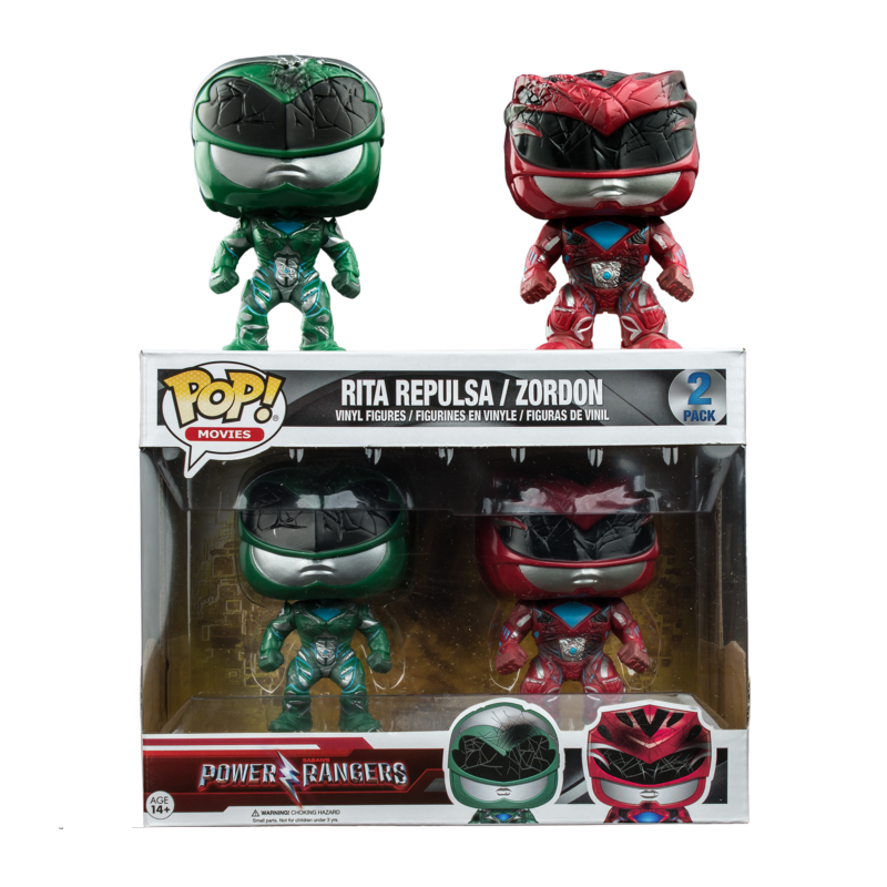Funko Pop Figura Power Rangers Rita Repulsa y Zordon.