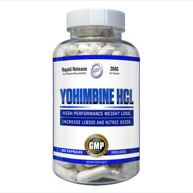Yohimbine HCL HI-TECH 90 Caps.
