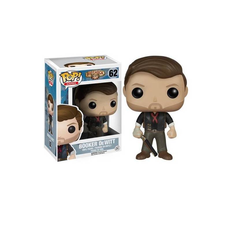 Funko Pop Figura Bioshock Booker De Witt 62.