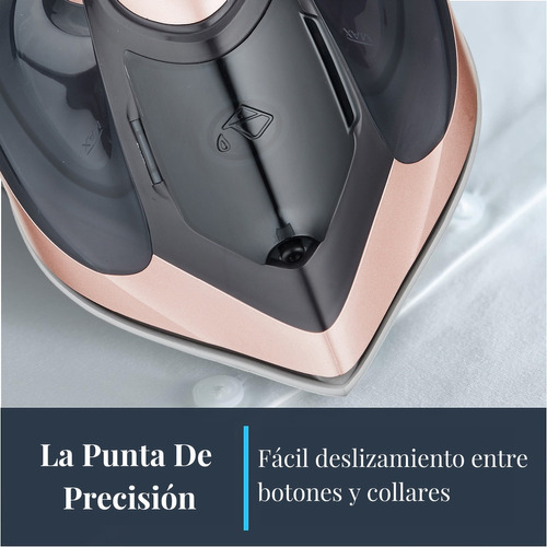 Plancha De Ropa Vapor Vertical Con Suela Cerámica Desinfecta.