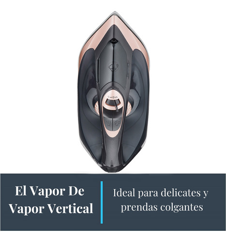Plancha De Ropa Vapor Vertical Con Suela Cerámica Desinfecta.