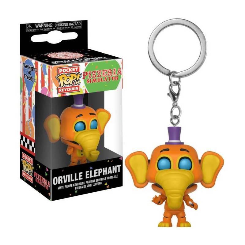 Funko Pop Llavero Keychain Figura Acción Orville Elephant.