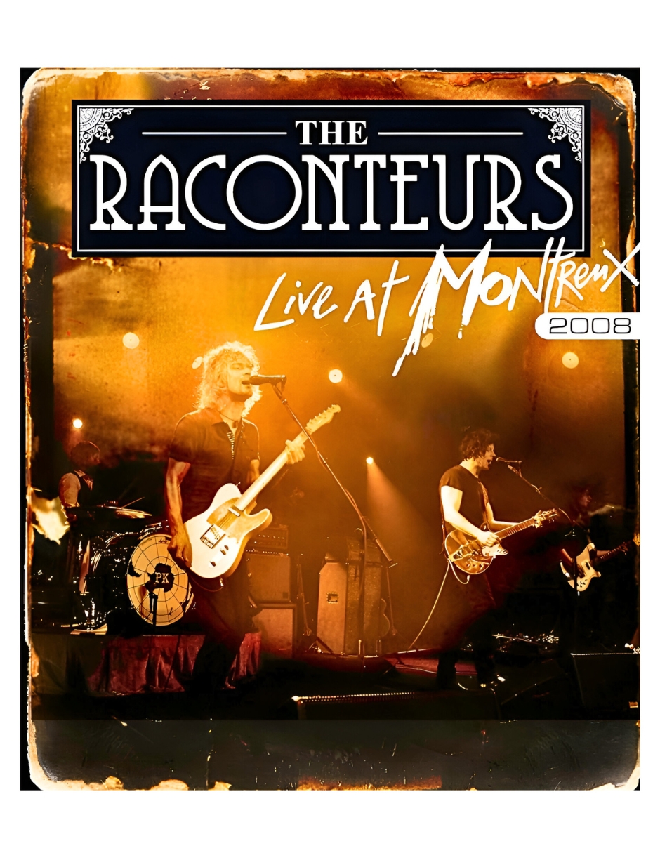 THE RACONTEURS- LIVE AT MONTREUX 2008 BLU-RAY.