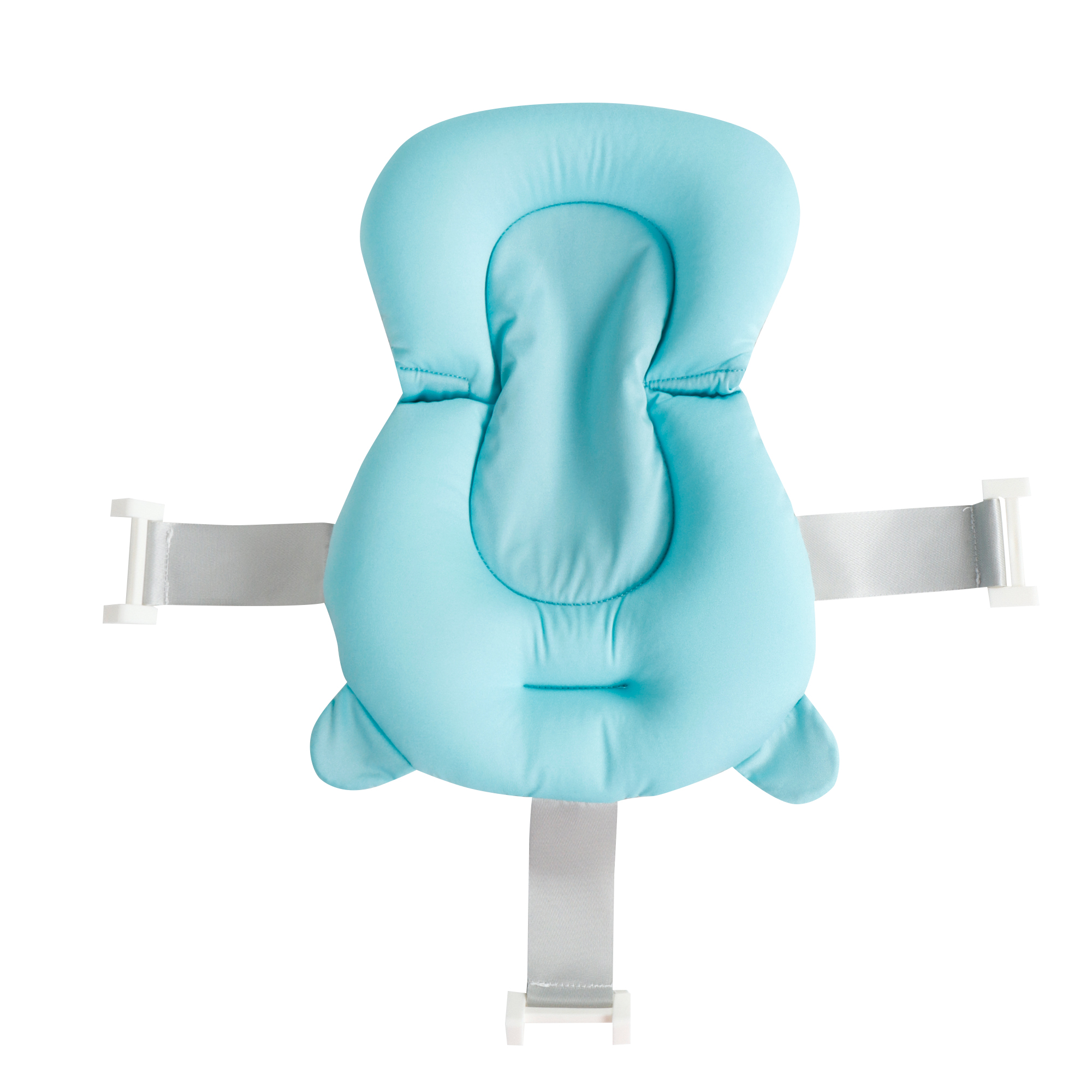 Tina Bañera De Baño Plegable Portátil Para Bebés Termómetro AZUL.