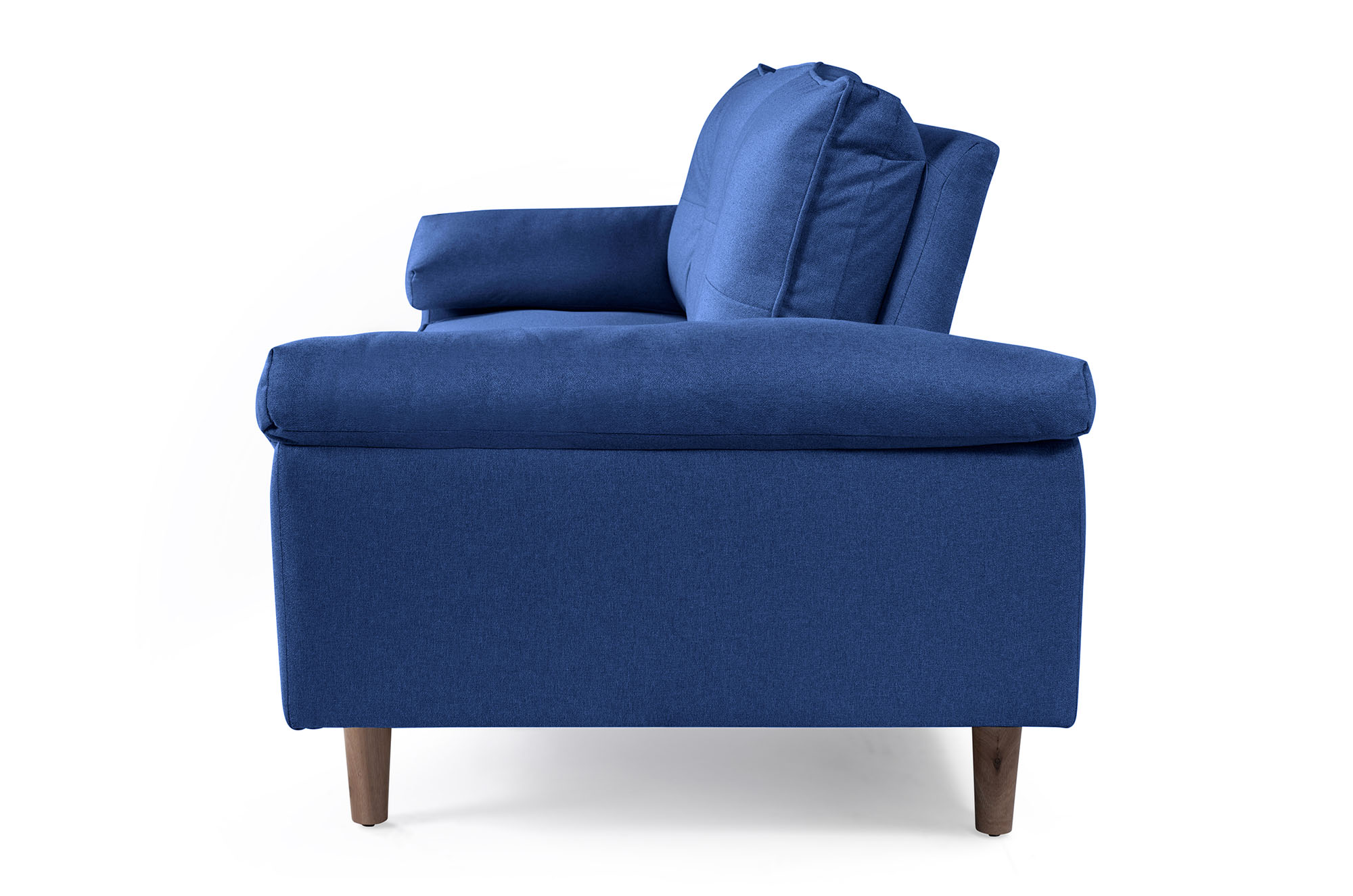 Sofá Cama Mandela Azul Makora Essentials de lino.