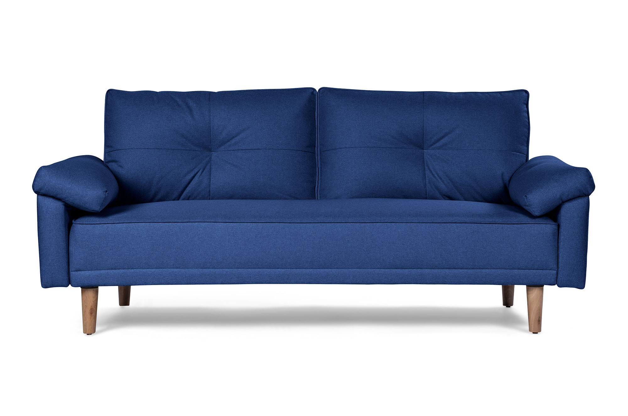 Sofá Cama Mandela Azul Makora Essentials de lino.