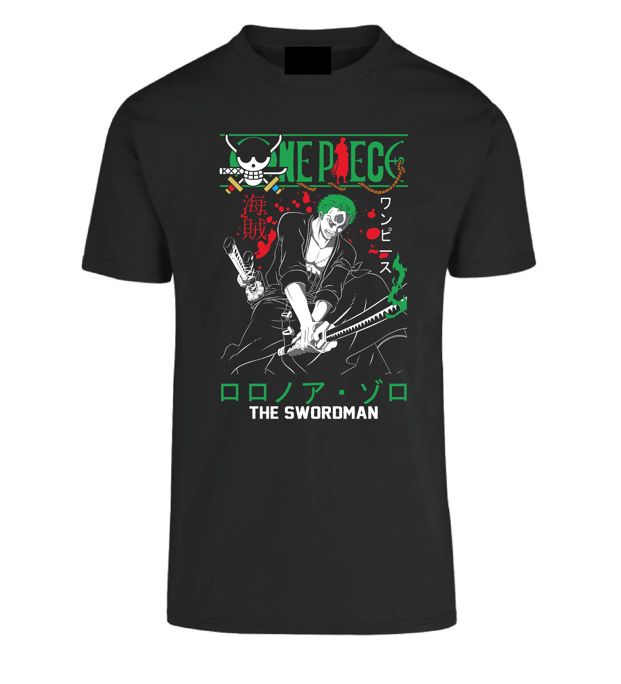 Playera One Piece Zoro Roronoa Anime Manga