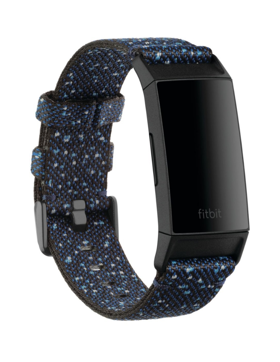 CORREA FITBIT TEJIDA PARA FITBIT CHARGE 4 CHICA - AZUL.