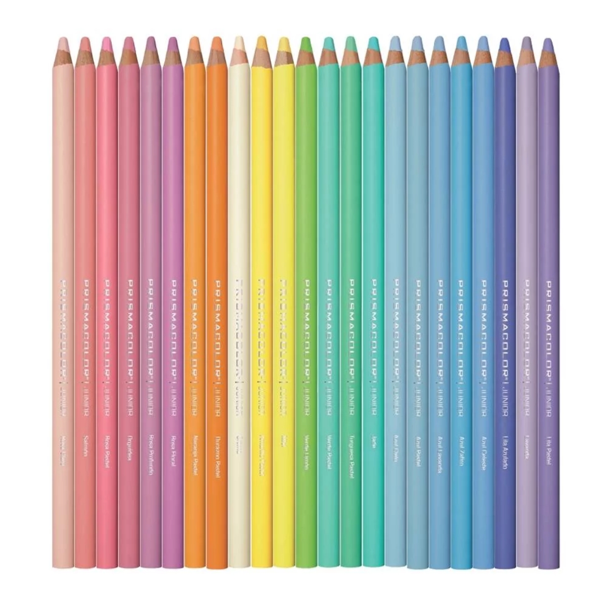 2 Pack Lápices de Colores Prismacolor Junior Unipunta y Pastel 24 c/u