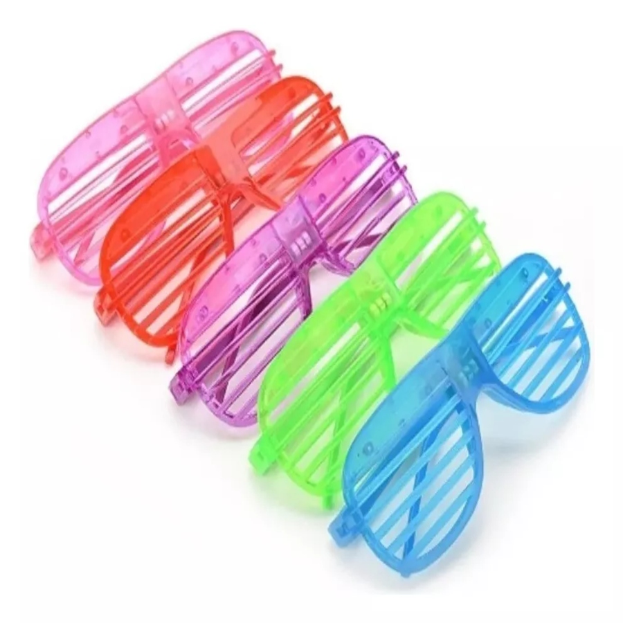 50 Lentes Luminosos Led Boda Batucada Fiesta Neón.