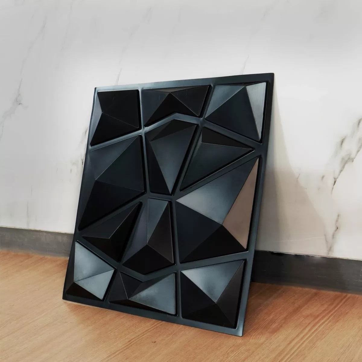 Panel decorativo 3D impermeable paquete con 5 piezas.
