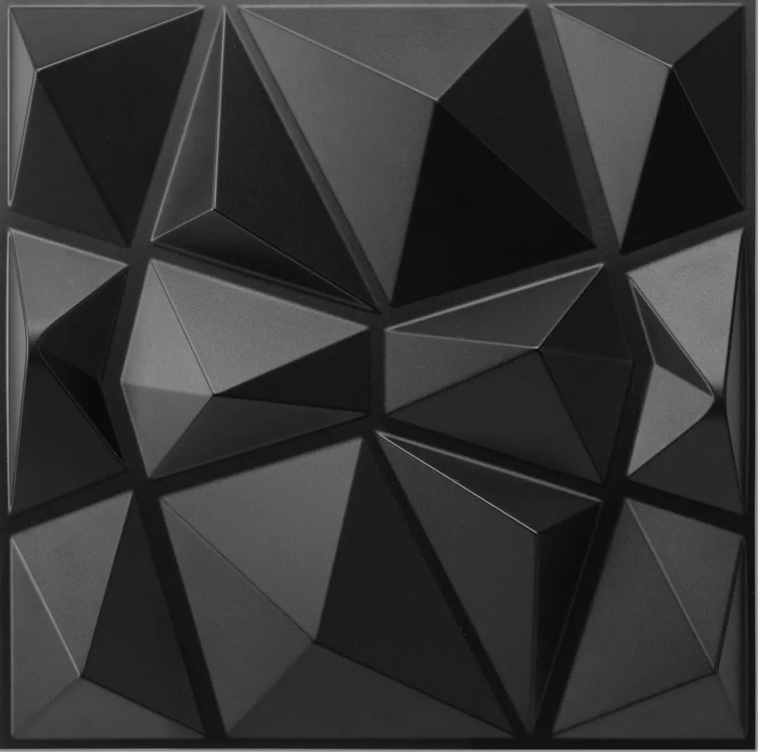 Panel decorativo 3D impermeable paquete con 5 piezas.