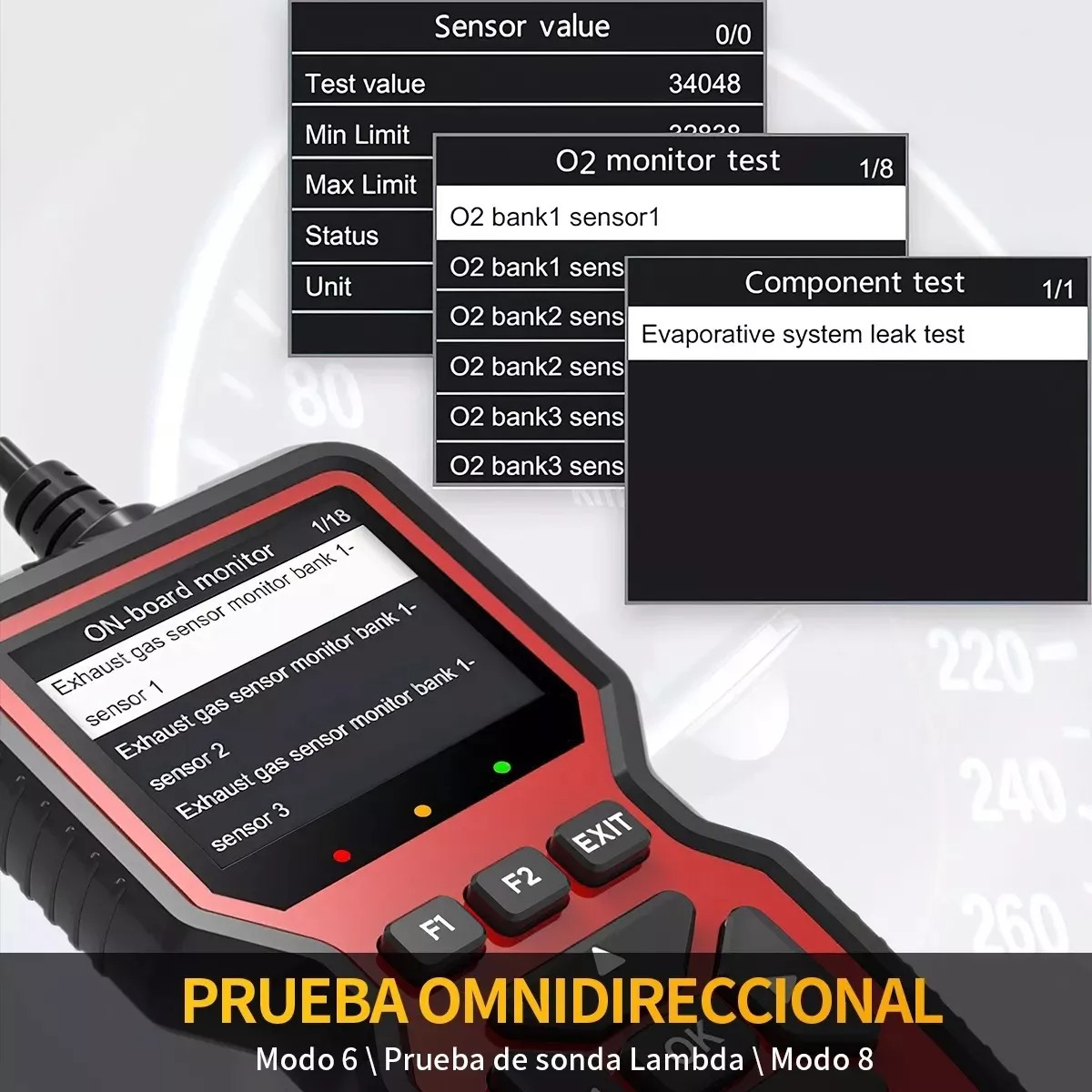 Escaner Automotriz V519 Obd2 Multifuncional 35901 Código.