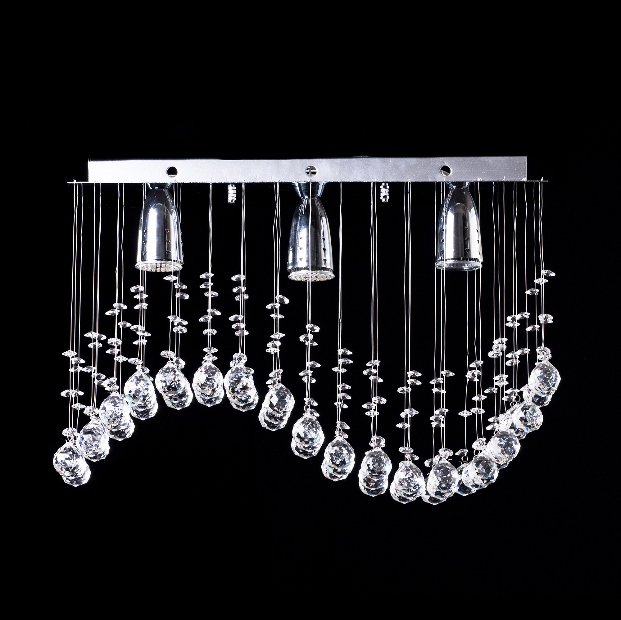 Candil Colgante Gamalux Williams Petit Ola De 3 Luces.