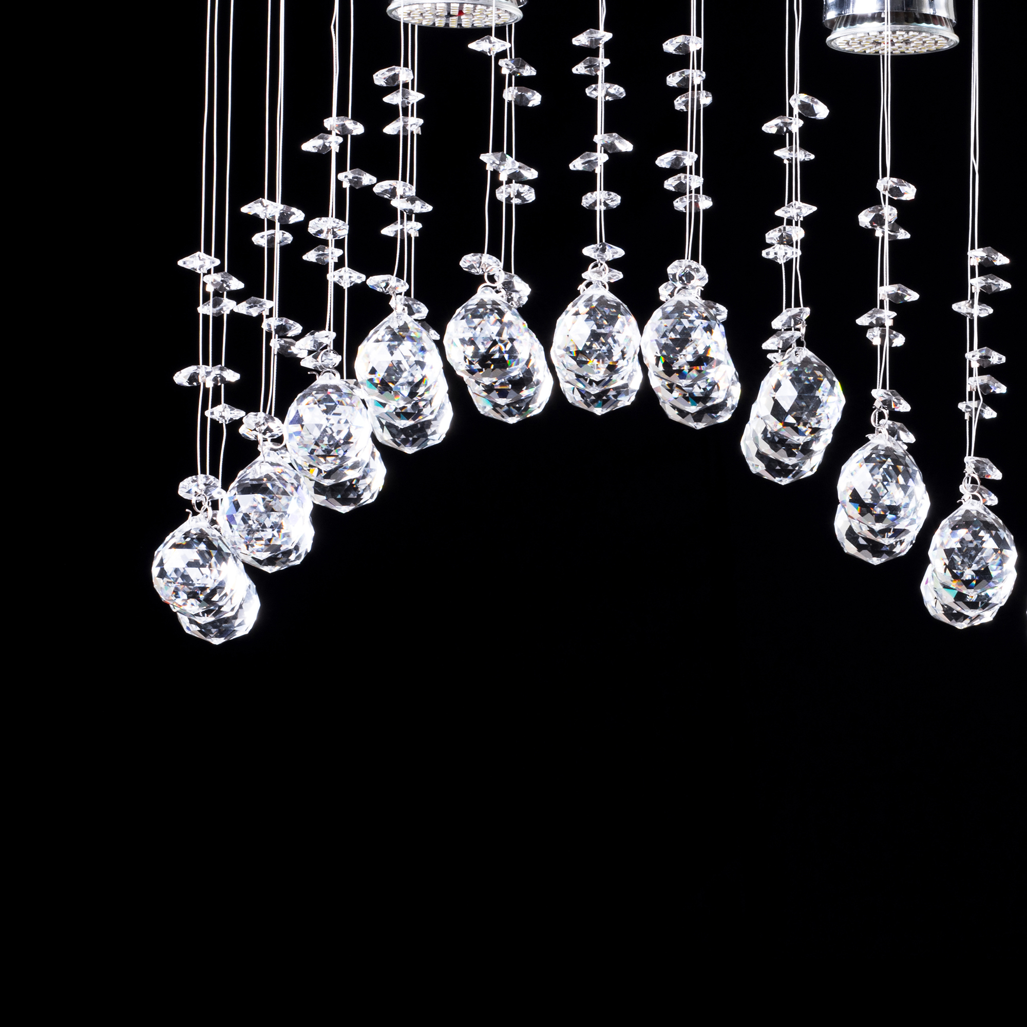 Candil Colgante Gamalux Williams Petit Ola De 3 Luces.