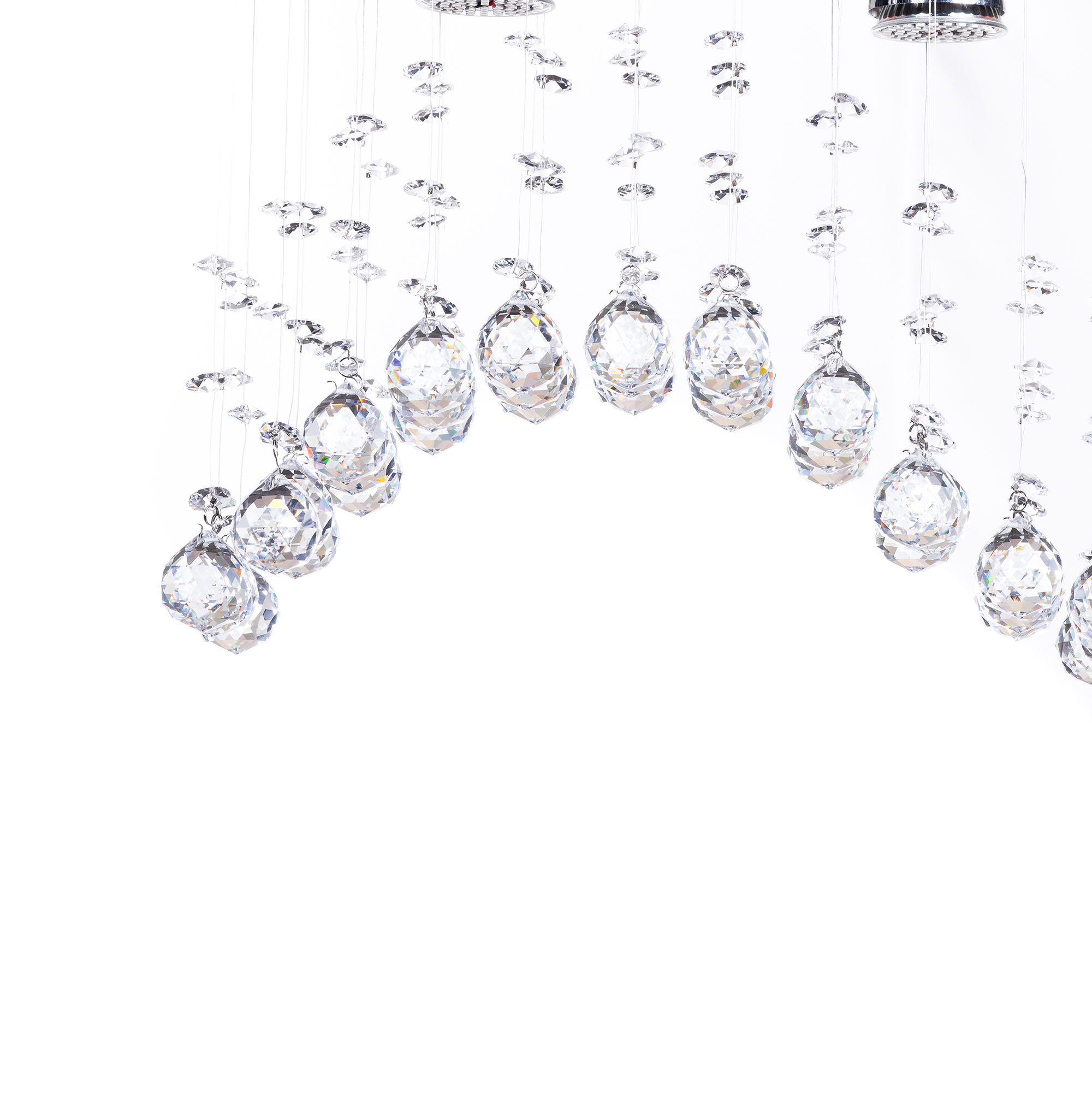 Candil Colgante Gamalux Williams Petit Ola De 3 Luces.