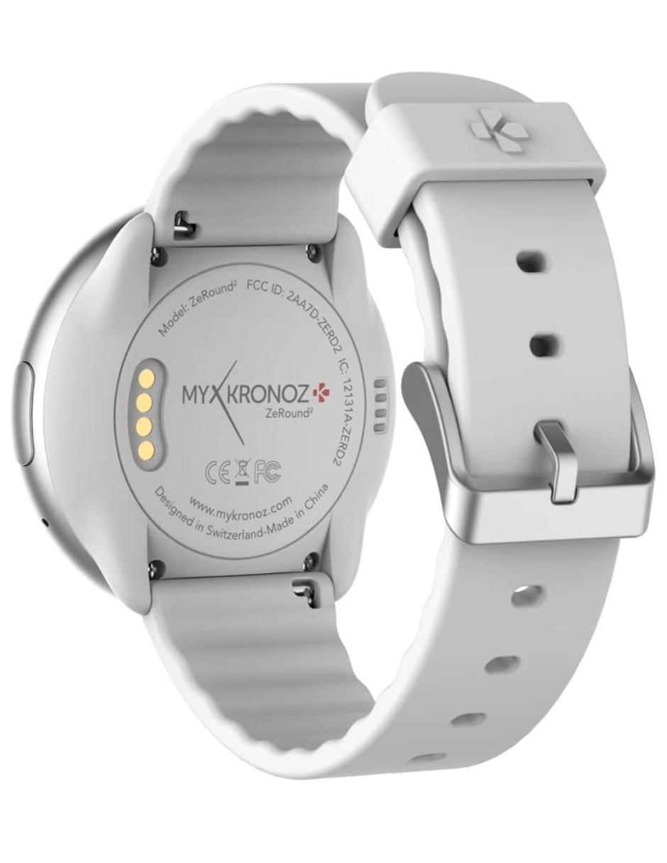 SMARTWATCH MYKRONOZ ZEROUND 2 BLANCO/PLATA.