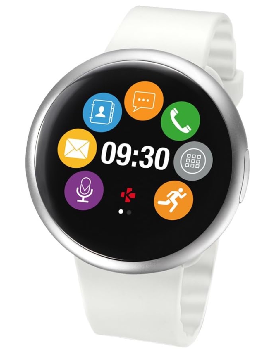 SMARTWATCH MYKRONOZ ZEROUND 2 BLANCO/PLATA.