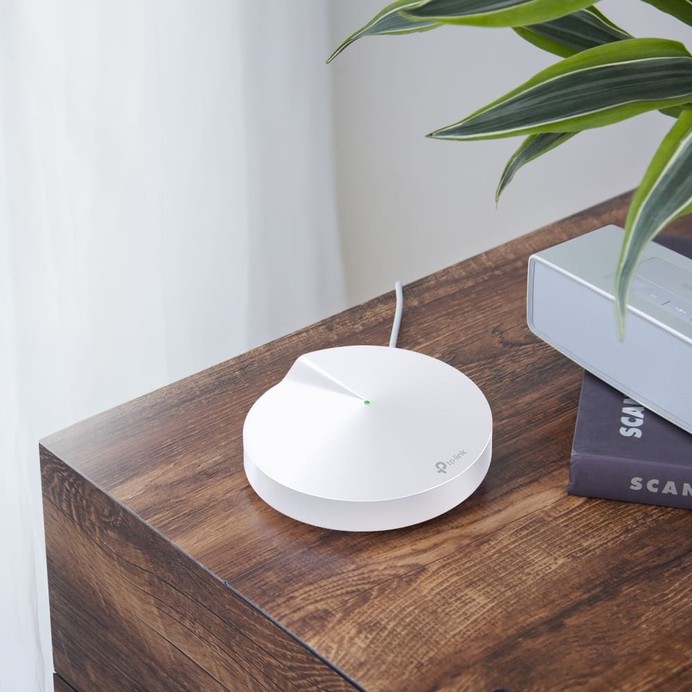 Sistema Wi-Fi Mesh TP-Link Deco M5 (3-pack), AC1300, de doble banda, Blanco.