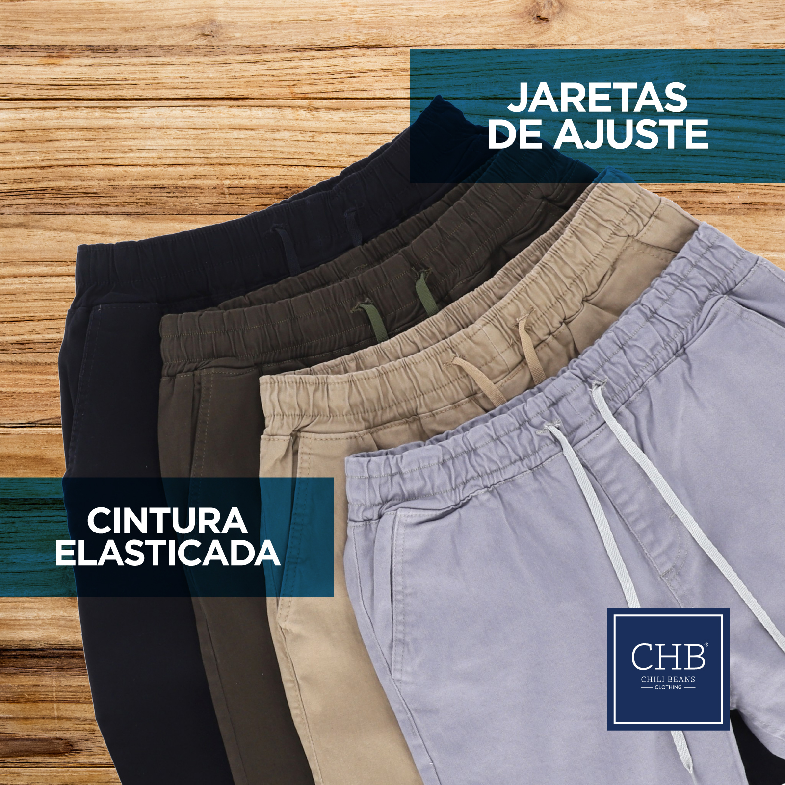 Jogger De Gabardina Para Hombre Slim Color Beige