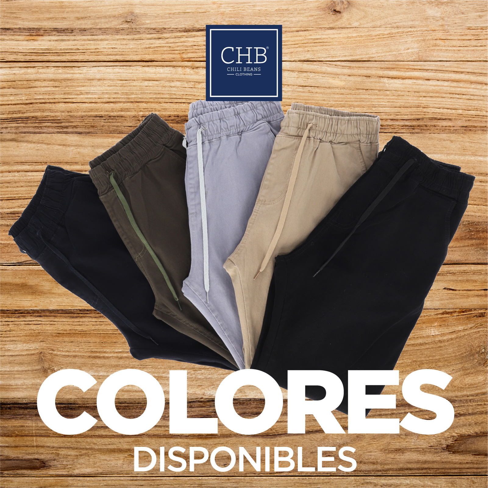 Jogger De Gabardina Para Hombre Slim Color Beige