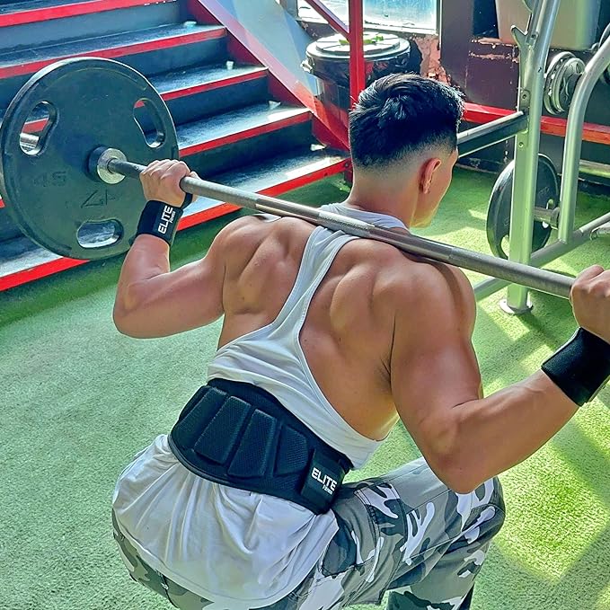 Cinturon para gimnasio, faja para soporte de espalda baja, ideal para levantamiento de pesas, 17cm de soporte, faja para gym y crossfit, para hombres y mujeres.