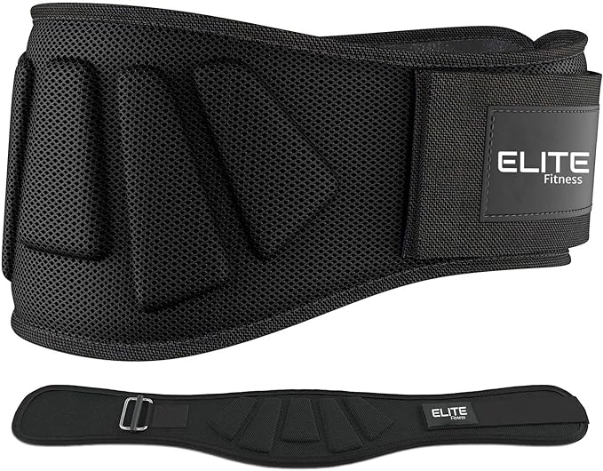 Cinturon para gimnasio, faja para soporte de espalda baja, ideal para levantamiento de pesas, 17cm de soporte, faja para gym y crossfit, para hombres y mujeres.