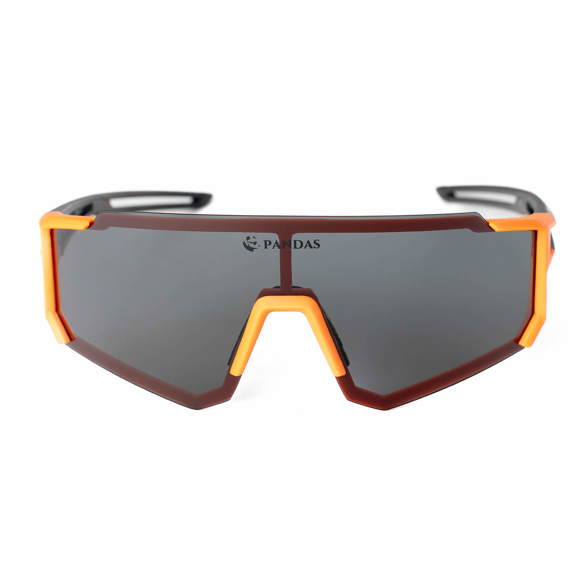 Lentes de Sol Deportivos Polarizados PANDAS Unisex UV400 DART Naranja.