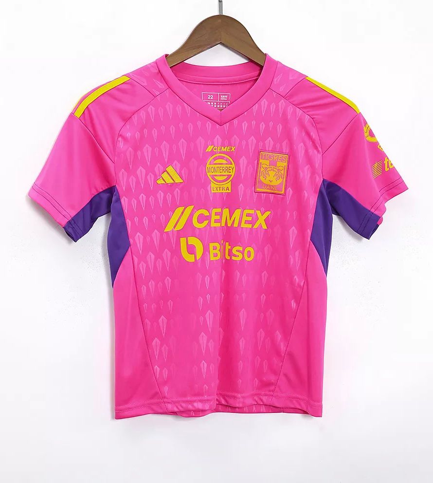 Nuevo! Jersey Portero Tigres UANL Nuevo Leon Rosa Arquero Talla L.