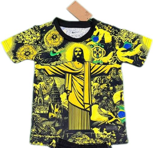 Nuevo! Jersey Brasil 2024/2025 Edicion Especial Corcovado Amarillo Talla XL.