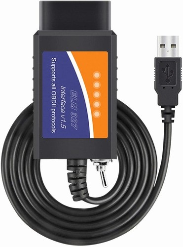 Escaner Automotriz Usb Elm327 Elmconfig Forscan Obd2 Windows.