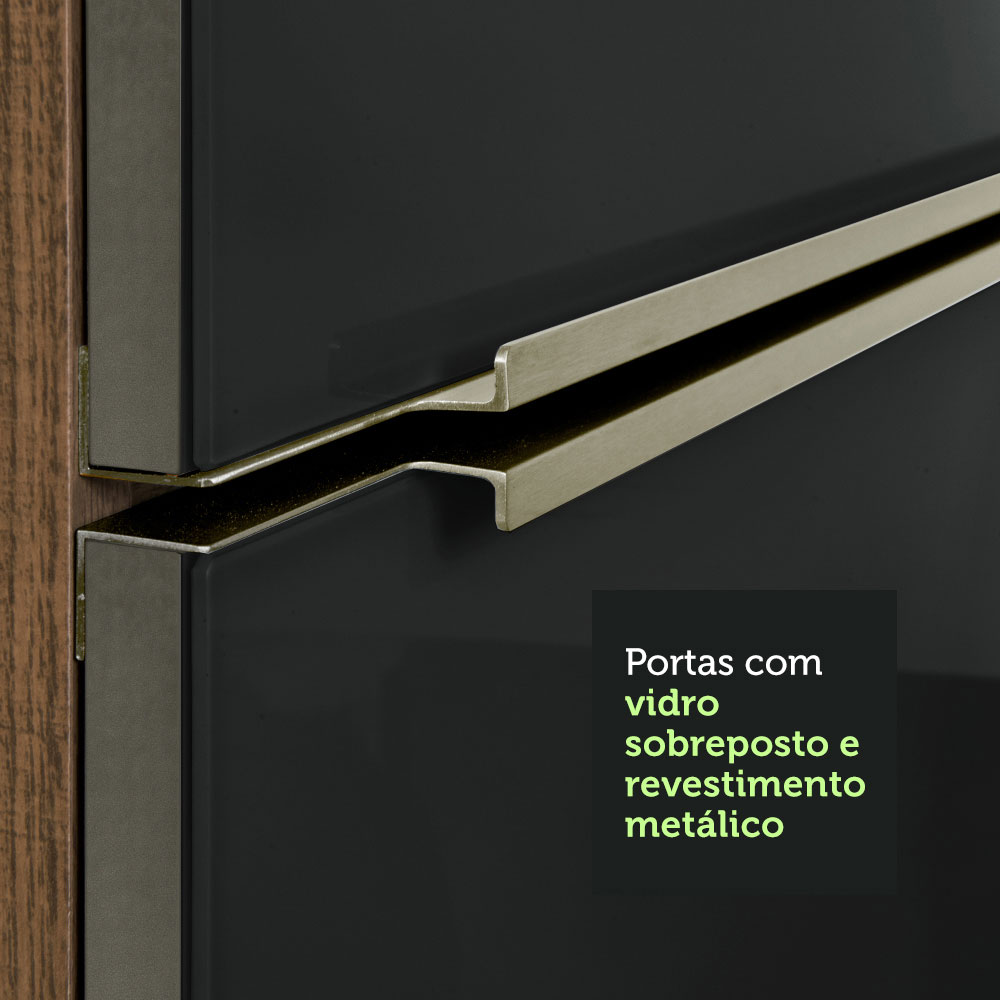 Mueble Para Horno Y Microondas Madesa Lux Sin Encimera MN.
