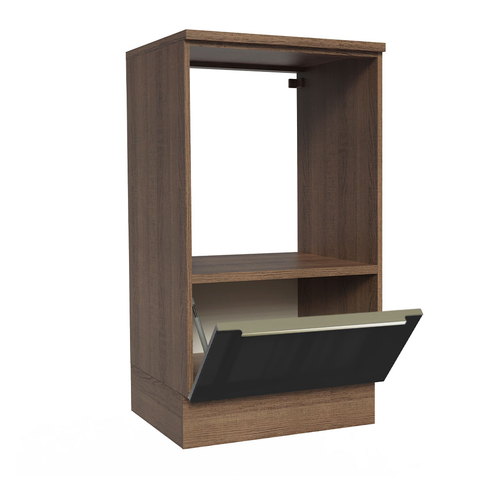 Mueble Para Horno Y Microondas Madesa Lux Sin Encimera MN.