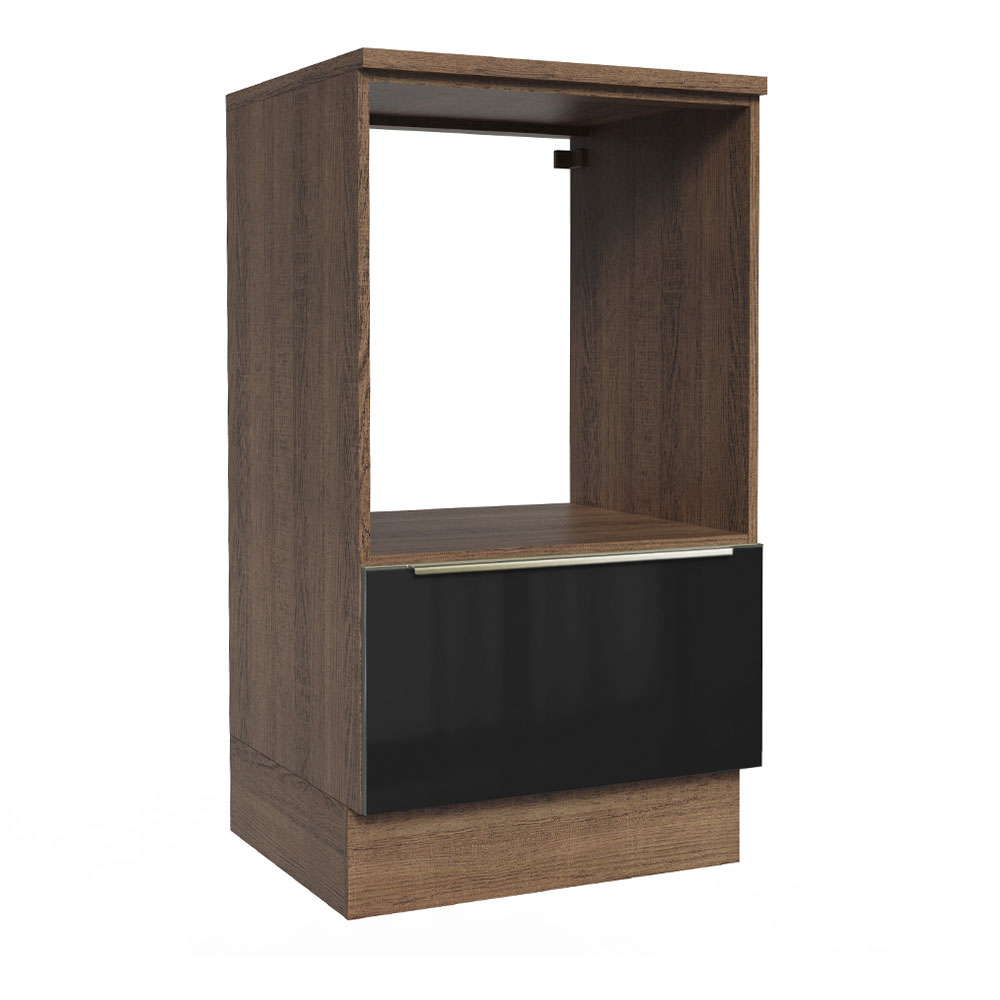 Mueble Para Horno Y Microondas Madesa Lux Sin Encimera MN.