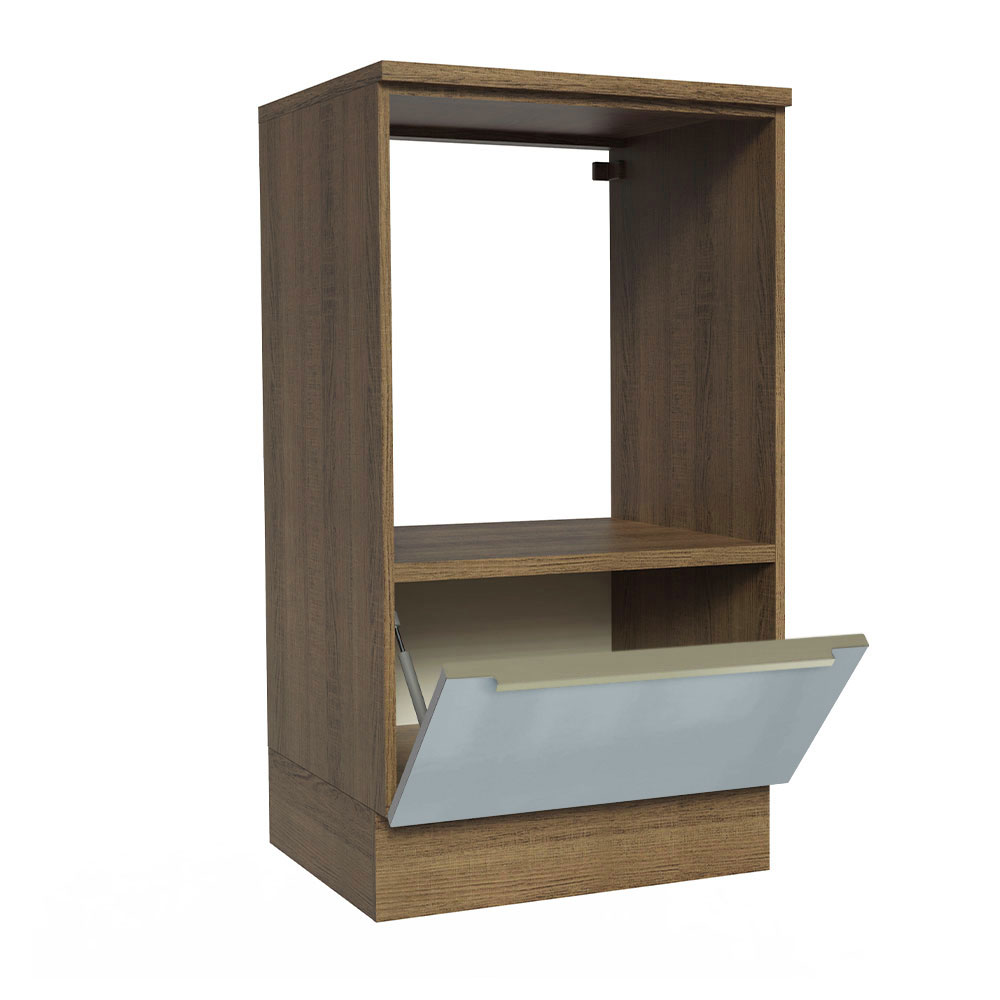 Mueble Para Horno Y Microondas Madesa Lux Con Encimera MG.