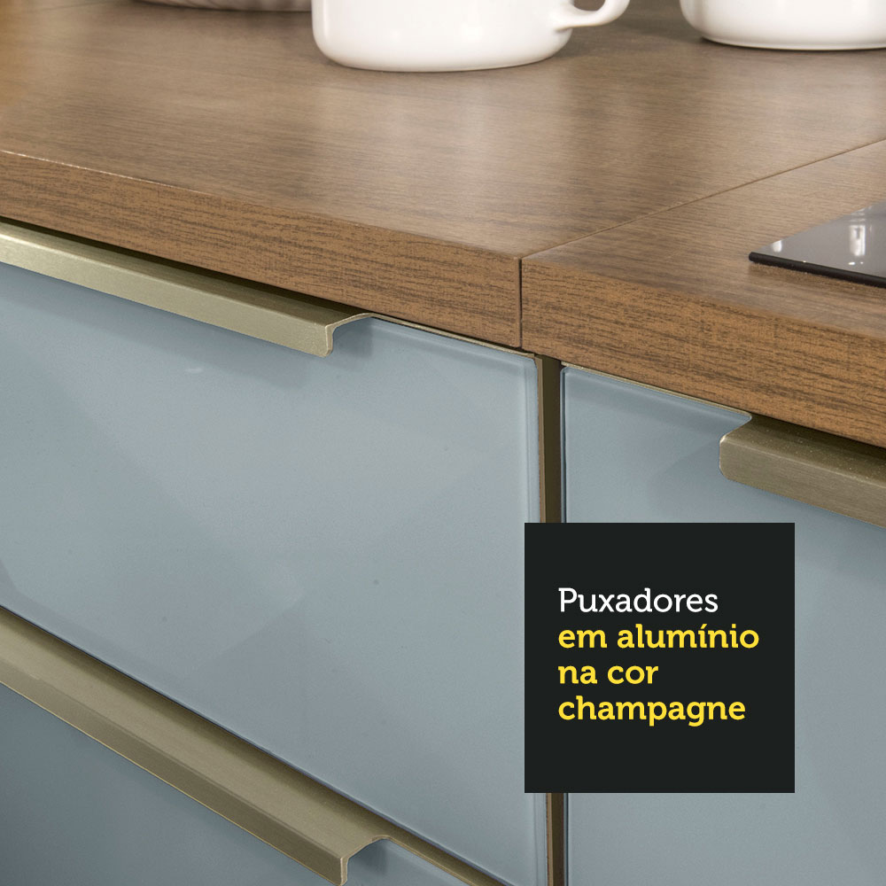 Mueble Para Horno Y Microondas Madesa Lux Con Encimera MG.