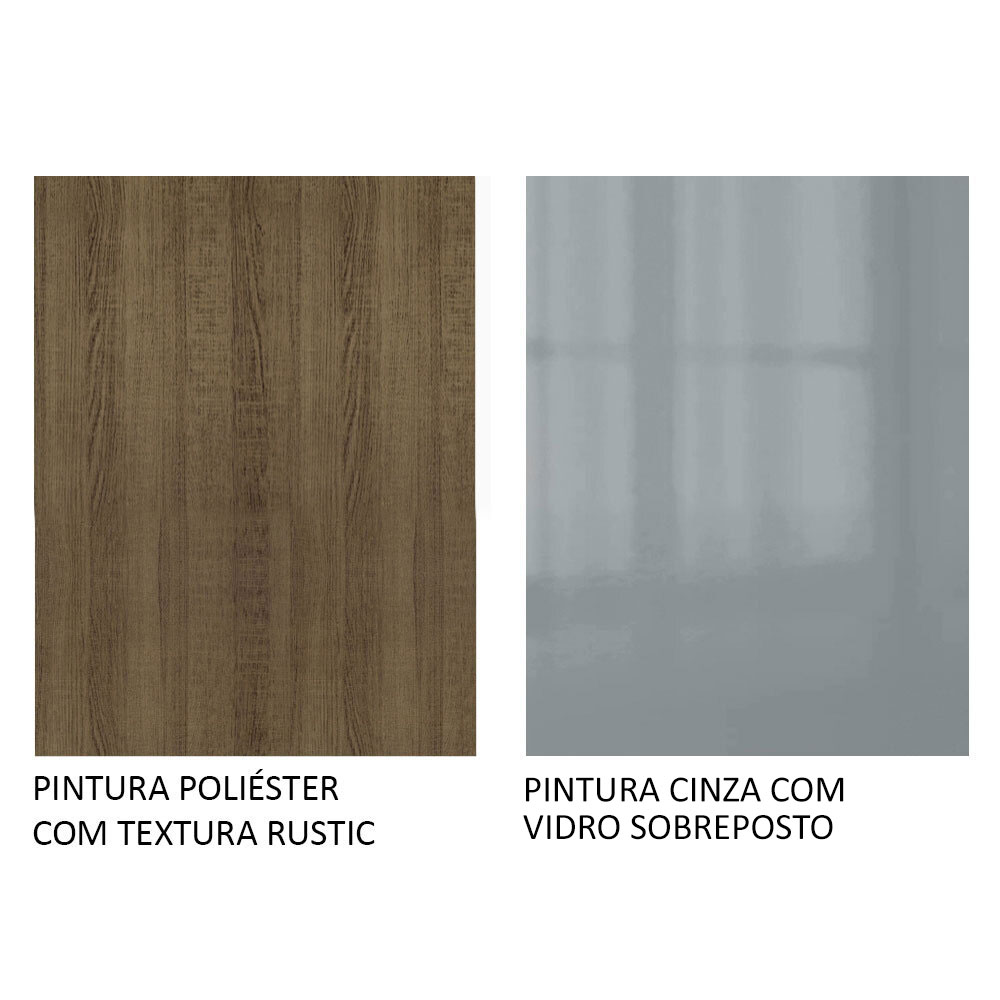 Mueble Para Horno Y Microondas Madesa Lux Con Encimera MG.