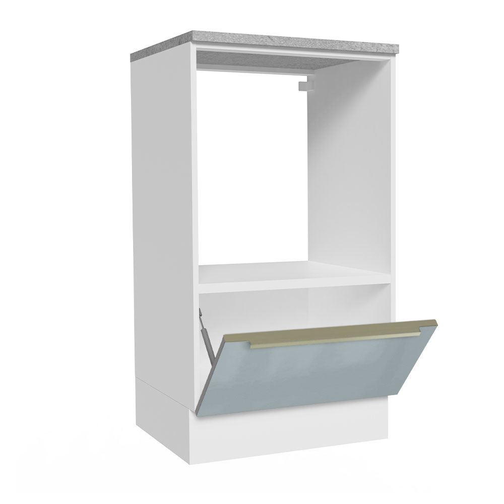 Mueble Para Horno Y Microondas Madesa Lux Con Encimera BG.